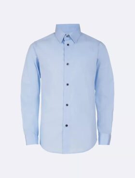 Boys Poplin Button-Down Shirt