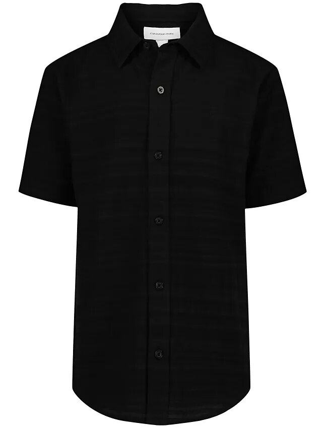 Boys Textured Stripe Button-Down Shirt Boys Textured Stripe Button-Down Shirt