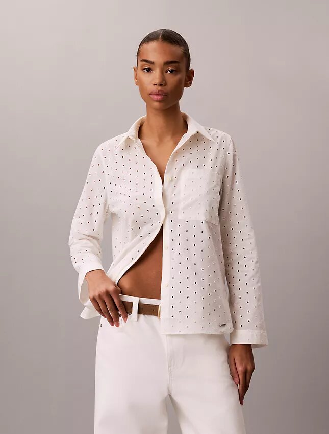 Broderie Anglaise Button-Down Shirt Broderie Anglaise Button-Down Shirt
