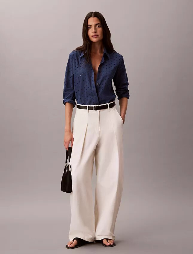 Broderie Anglaise Button-Down Shirt Broderie Anglaise Button-Down Shirt