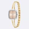 Brushed Dial Bangle Watch