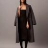 Brushed Wool Blend Strapless Dress Brushed Wool Blend Strapless Dress
