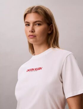 Calvin Klein Logo Graphic Boxy Tee