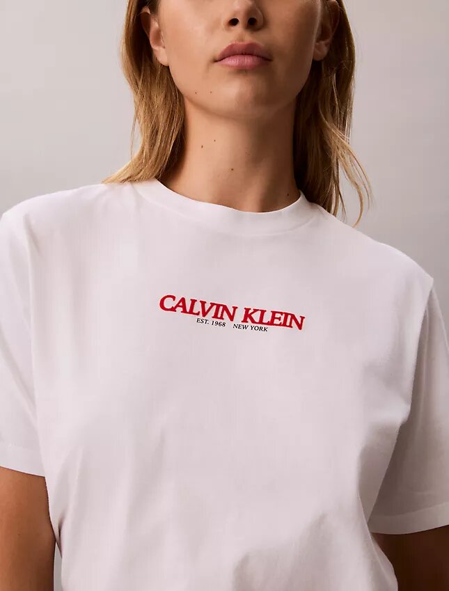 Calvin Klein Logo Graphic Boxy Tee Calvin Klein Logo Graphic Boxy Tee