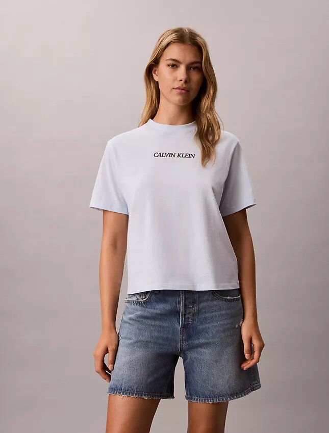 Calvin Klein Logo Graphic Boxy Tee Calvin Klein Logo Graphic Boxy Tee