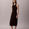 Calvin Klein Logo Midi Tank Dress Calvin Klein Logo Midi Tank Dress