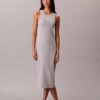 Calvin Klein Logo Midi Tank Dress Calvin Klein Logo Midi Tank Dress
