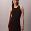 Calvin Klein Logo Midi Tank Dress Calvin Klein Logo Midi Tank Dress