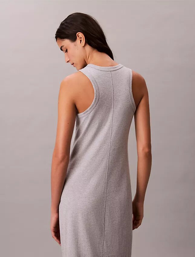 Calvin Klein Logo Midi Tank Dress Calvin Klein Logo Midi Tank Dress