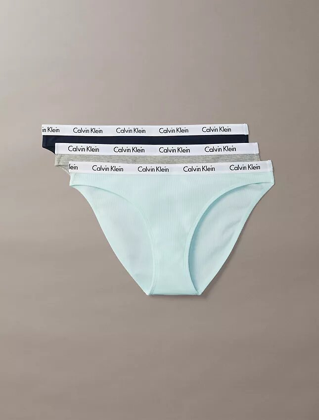 Carousel Cotton Stretch Rib 3-Pack Bikini Carousel Cotton Stretch Rib 3-Pack Bikini