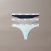 Carousel Cotton Stretch Rib 3-Pack Thong Carousel Cotton Stretch Rib 3-Pack Thong