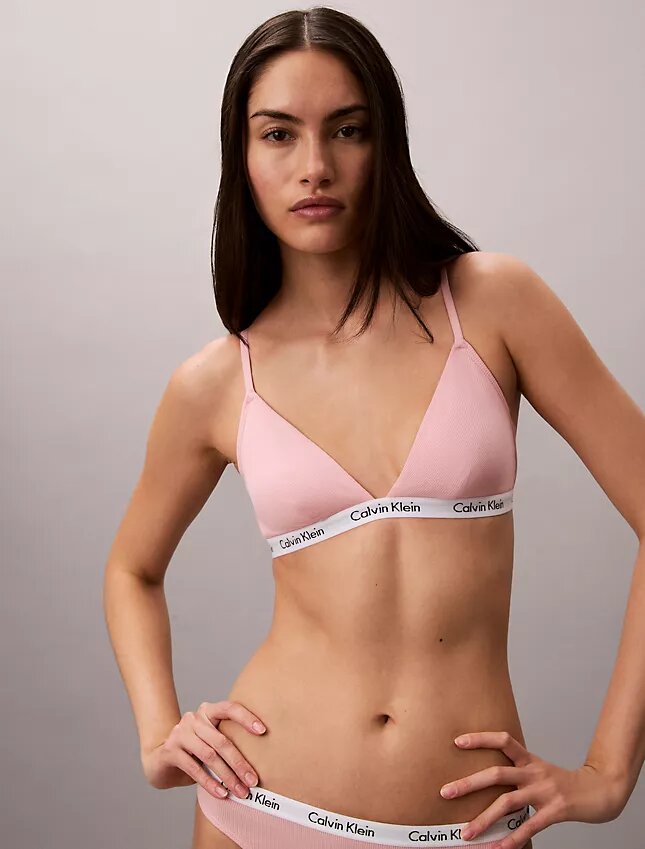 Carousel Rib Lightly Lined Triangle Bra Carousel Rib Lightly Lined Triangle Bra