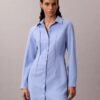 Casual Twill Mini Shirt Dress Casual Twill Mini Shirt Dress