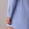Casual Twill Mini Shirt Dress Casual Twill Mini Shirt Dress