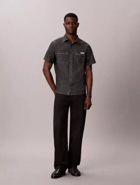 Chambray Classic Button-Down Shirt