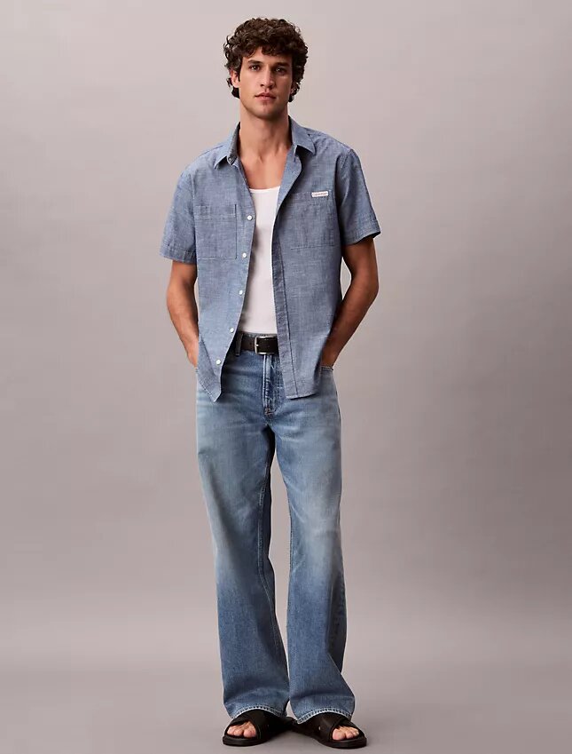 Chambray Classic Button-Down Shirt Chambray Classic Button-Down Shirt
