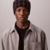 Check Jacquard Beanie Check Jacquard Beanie