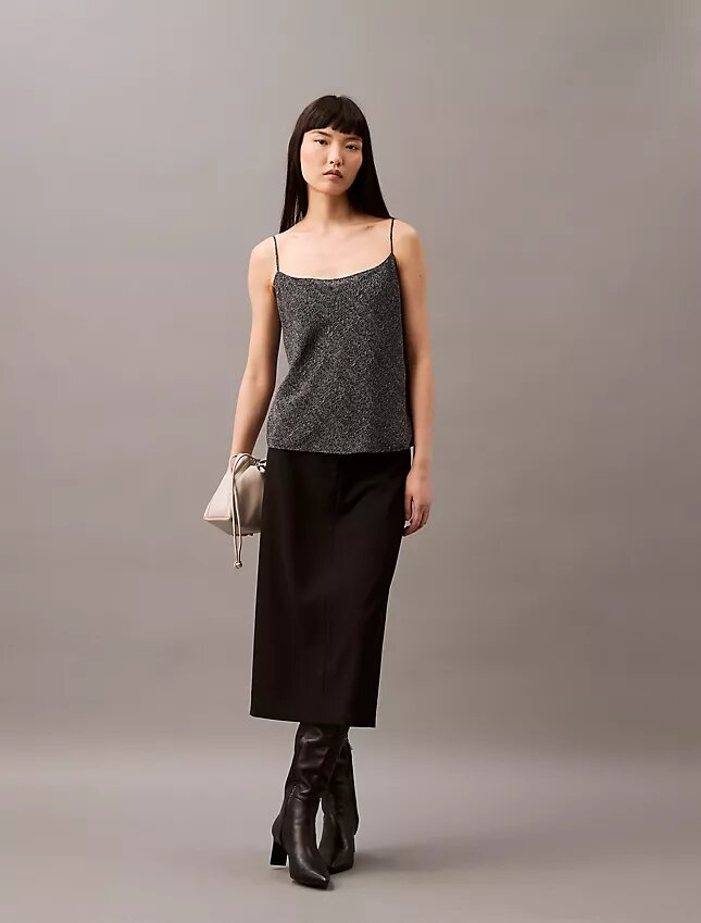 Chiffon Printed Relaxed Camisole Chiffon Printed Relaxed Camisole