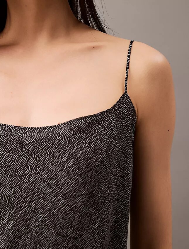 Chiffon Printed Relaxed Camisole Chiffon Printed Relaxed Camisole