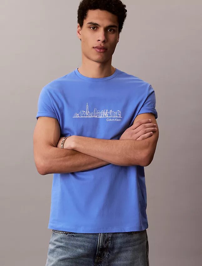 City Skyline Graphic Classic T-Shirt City Skyline Graphic Classic T-Shirt