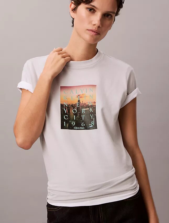 City Sunset Logo Graphic Classic T-Shirt City Sunset Logo Graphic Classic T-Shirt