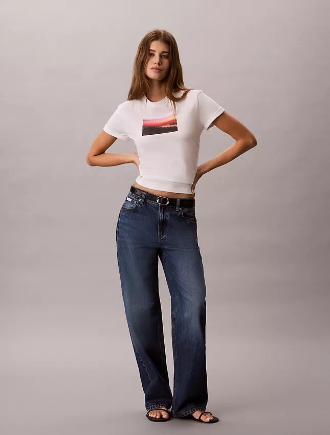 City Sunset Logo Graphic Classic T-Shirt City Sunset Logo Graphic Classic T-Shirt