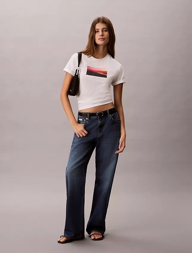 City Sunset Logo Graphic Classic T-Shirt City Sunset Logo Graphic Classic T-Shirt