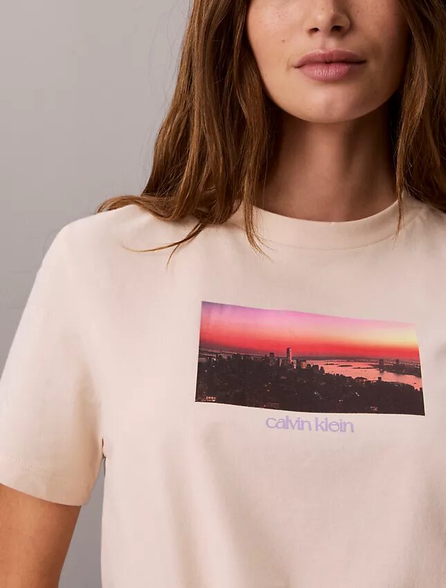 City Sunset Logo Graphic Classic T-Shirt City Sunset Logo Graphic Classic T-Shirt