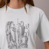 Cityscape Graphic Crewneck Tee Cityscape Graphic Crewneck Tee