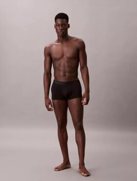 Ck Black 3-Pack Low Rise Trunk