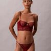 Ck Black Floral Lace Bikini Ck Black Floral Lace Bikini