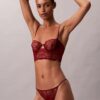Ck Black Floral Lace Bikini Ck Black Floral Lace Bikini