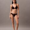 Ck Black Floral Lace Plunge Bra Ck Black Floral Lace Plunge Bra