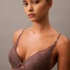 Ck Black Floral Lace Push up Plunge Bra Ck Black Floral Lace Push up Plunge Bra