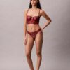 Ck Black Floral Lace Thong Ck Black Floral Lace Thong