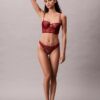 Ck Black Floral Lace Unlined Balconette Bra Ck Black Floral Lace Unlined Balconette Bra