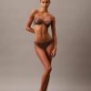 Ck Black Floral Lace Unlined Balconette Bra Ck Black Floral Lace Unlined Balconette Bra