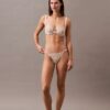 Ck Black Floral Lace Unlined Balconette Bra Ck Black Floral Lace Unlined Balconette Bra