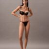 Ck Black Floral Lace Unlined Balconette Bra Ck Black Floral Lace Unlined Balconette Bra