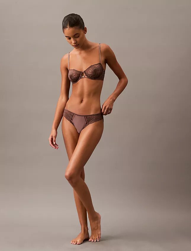 Ck Black Floral Lace Unlined Balconette Bra Ck Black Floral Lace Unlined Balconette Bra