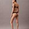 Ck Black Geo Lace Thong