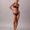 Ck Black Geo Lace Unlined Balconette Bra Ck Black Geo Lace Unlined Balconette Bra