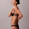Ck Black Geo Lace Unlined Balconette Bra Ck Black Geo Lace Unlined Balconette Bra