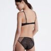 Ck Black Graphic Lace Bikini