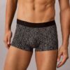 Ck Black Print Low Rise Trunk