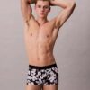 Ck Black Print Low Rise Trunk