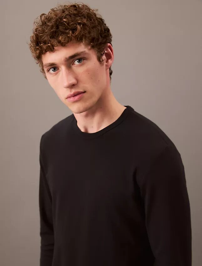 Ck Black Sleep Slim Crewneck T-Shirt Ck Black Sleep Slim Crewneck T-Shirt