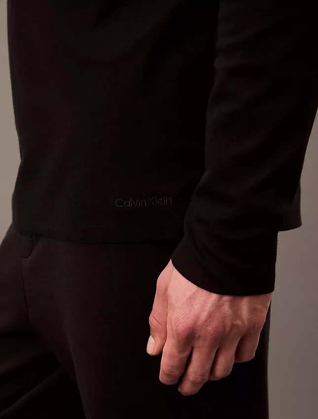 Ck Black Sleep Slim Crewneck T-Shirt Ck Black Sleep Slim Crewneck T-Shirt