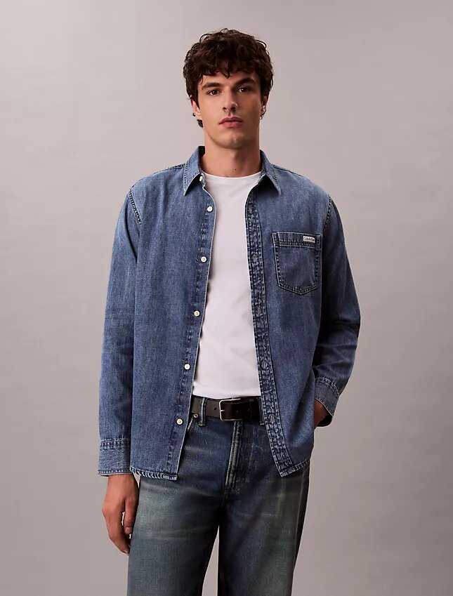 Classic Denim Button-Down Shirt Classic Denim Button-Down Shirt