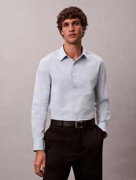 Classic Stretch Button-Down Shirt